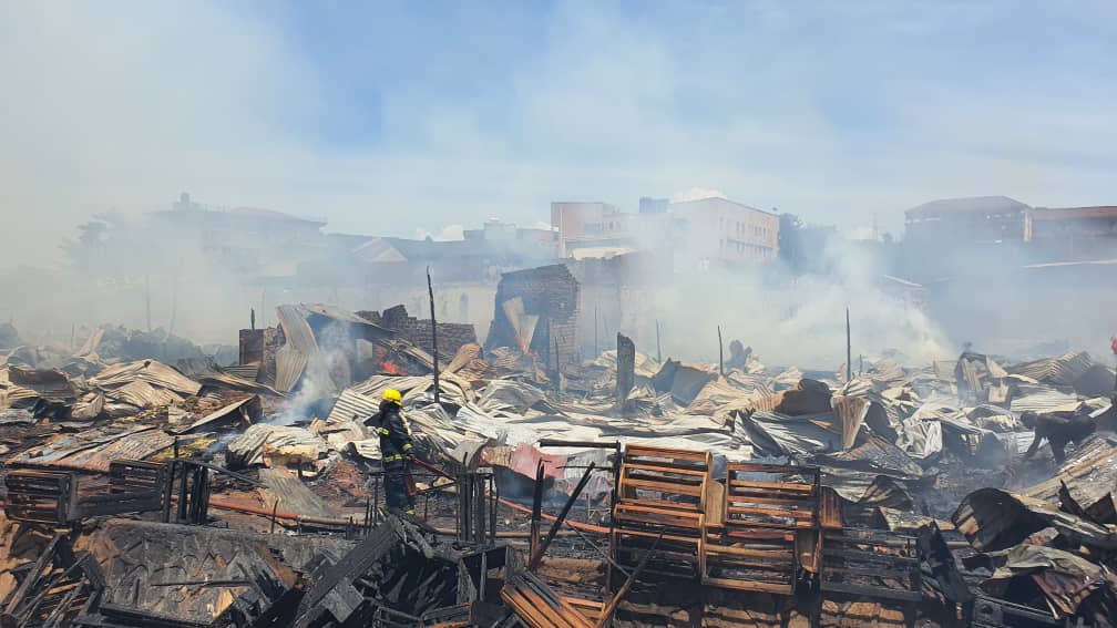 Kalerwe Furniture Workshop Fire Destroys Property