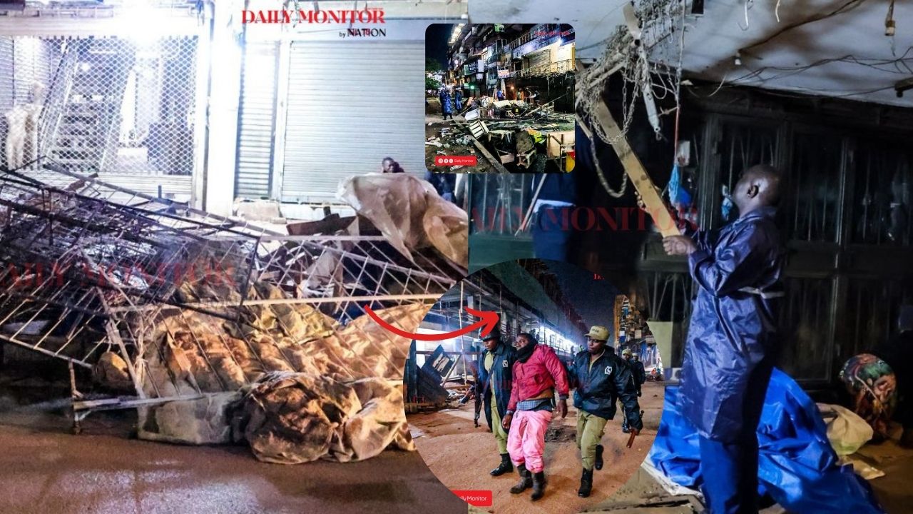 KCCA Clears Kampala Streets of Illegal Kiosks