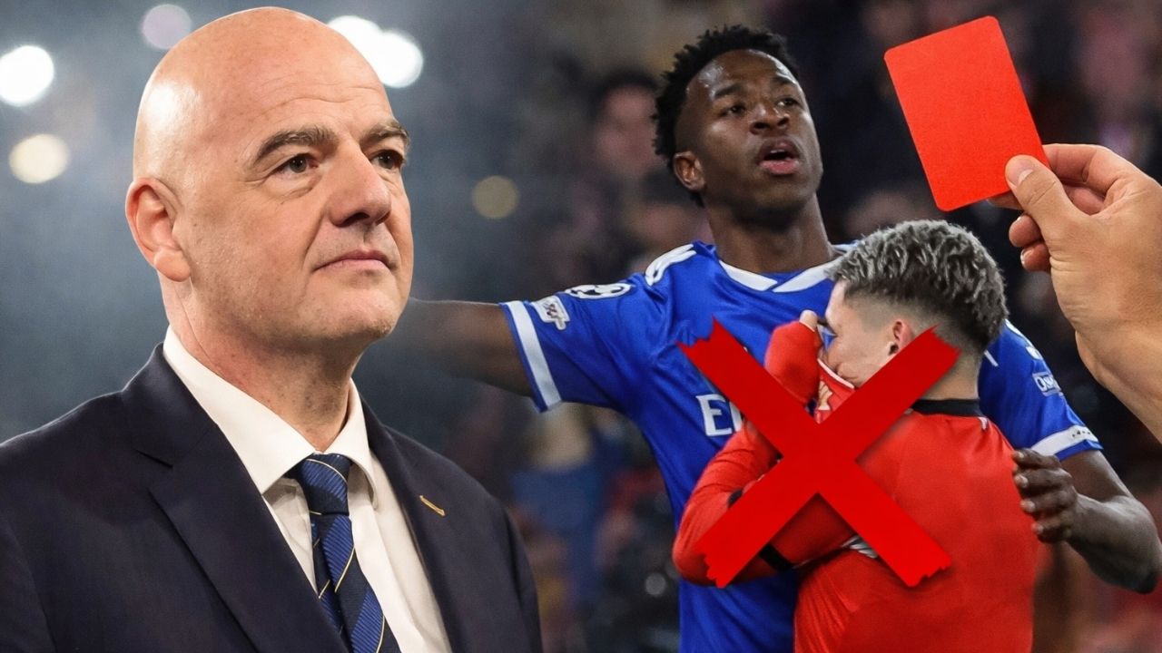 Footballers Covering Mouths Face Red Cards - FIFA President Gianni Infantino